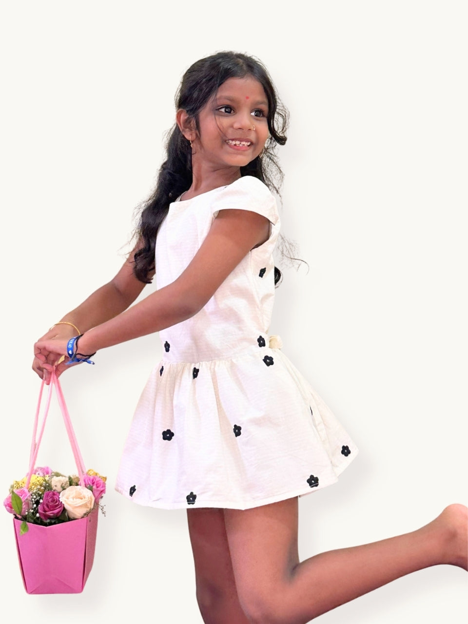 Savi Floral Twirl Party Dress